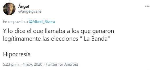 Respuesta a Rivera 1