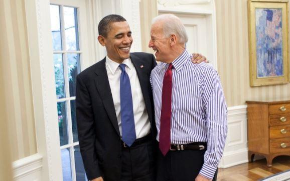 El expresidente Barack Obama junto a Joe Biden, candidato demócrata a la Presidencia. Fuente: Europa Press.