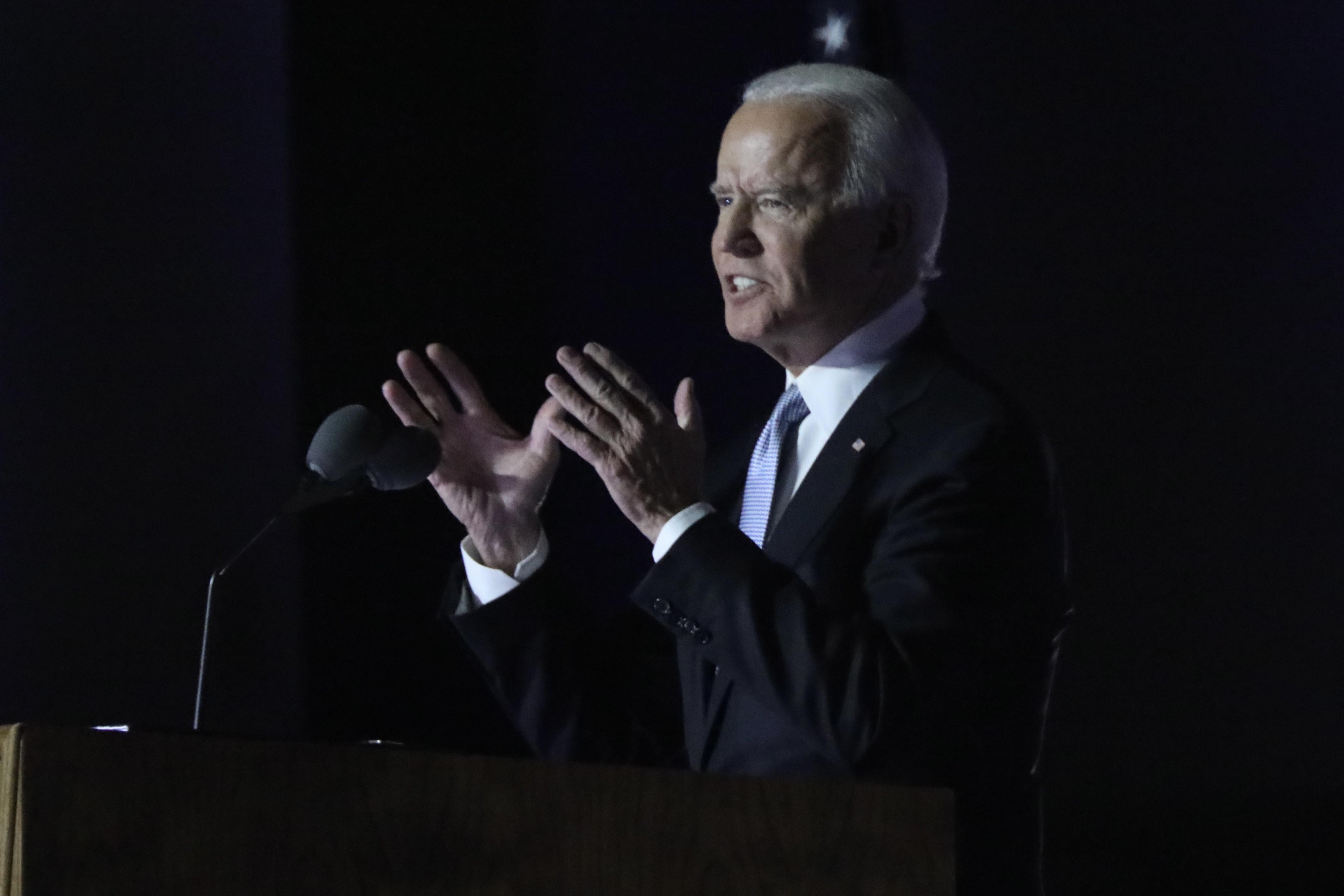 El presidente electo de Estados Unidos, Joe Biden. Fuente: Europa Press.