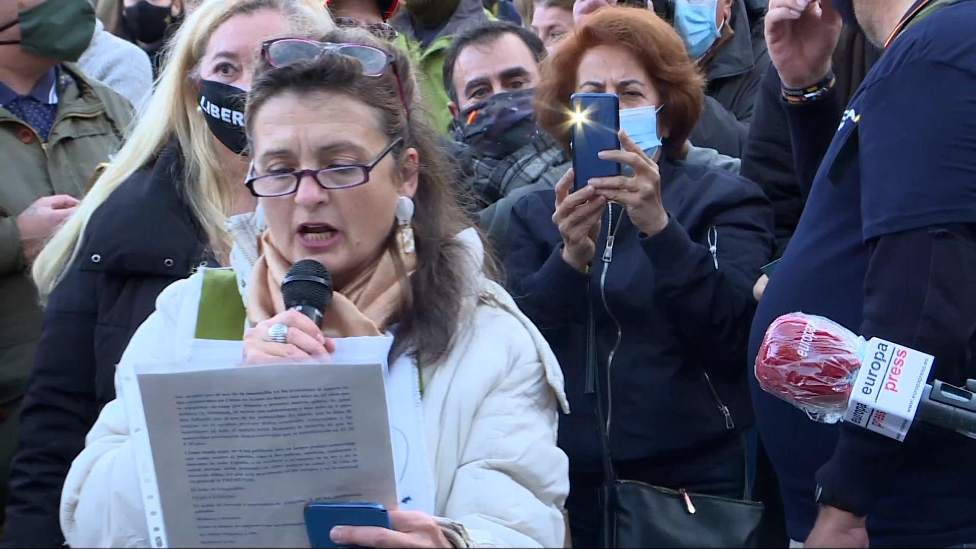 Pilar Baselga, fundadora de la 'Plataforma infancia y verdad'. Fuente: Europa Press.