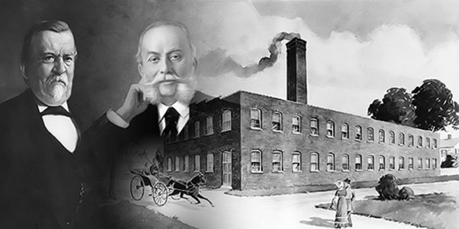 Charles Pfizer y su primo Charles Erhart fundadores de la compañía