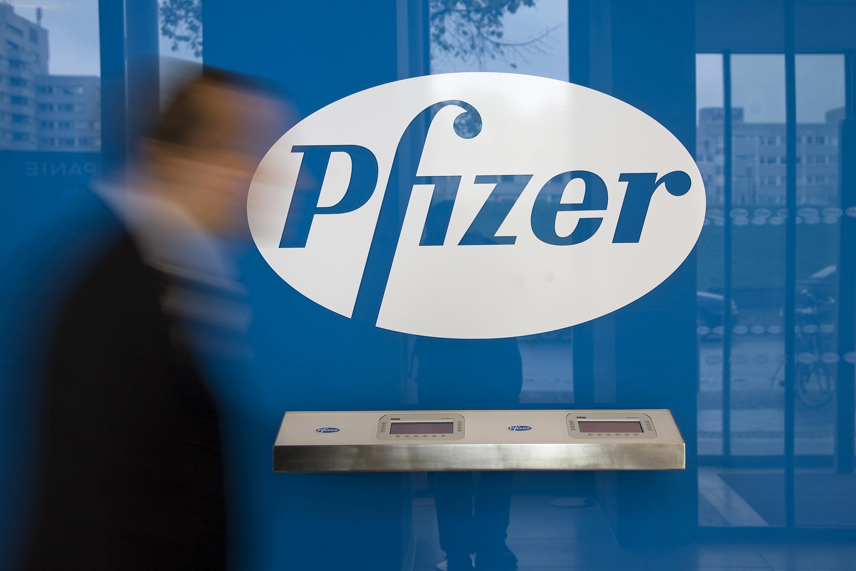 Logo de Pfizer. Europa Press