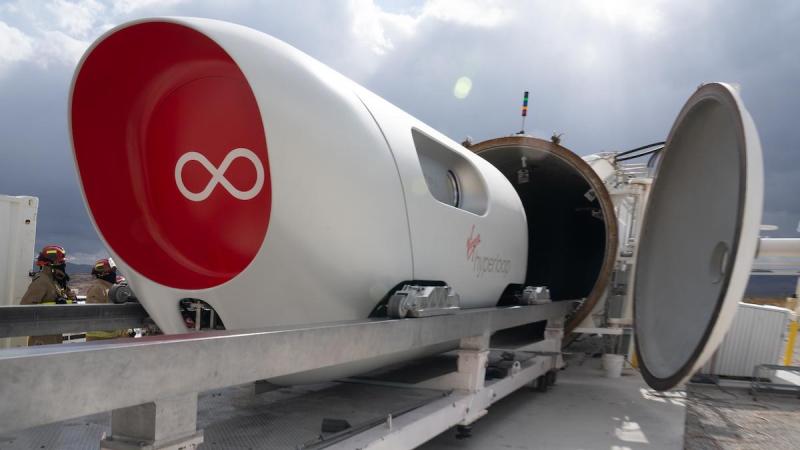 ©Virgin Hyperloop XP 2 Vehicle ©Virgin Hyperloop XP 2 Vehicle