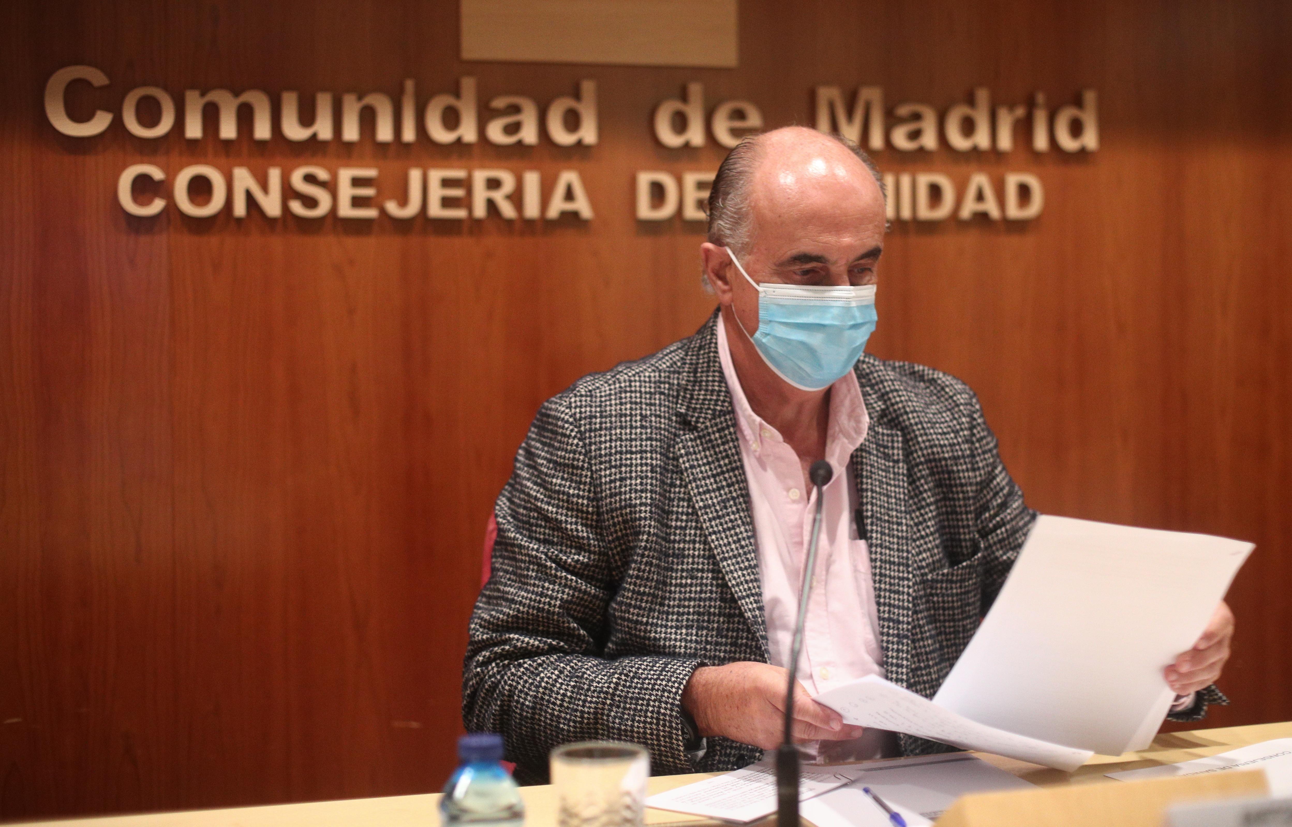 El viceconsejero de Salud Pública y Plan COVID-19 de la Comunidad de Madrid, Antonio Zapatero / EP