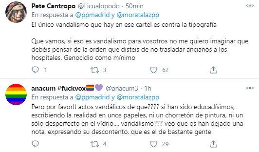 Respuesta al tuit del PP Respuesta al tuit del PP