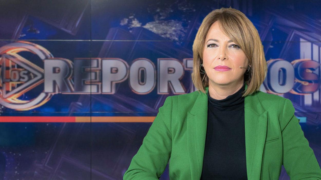 Mabel Mata, presentadora de Los Reporteros.