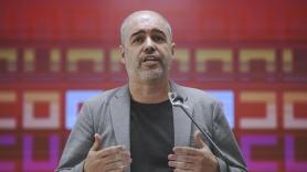 El secretario general de CCOO, Unai Sordo. Fuente: Europa Press.