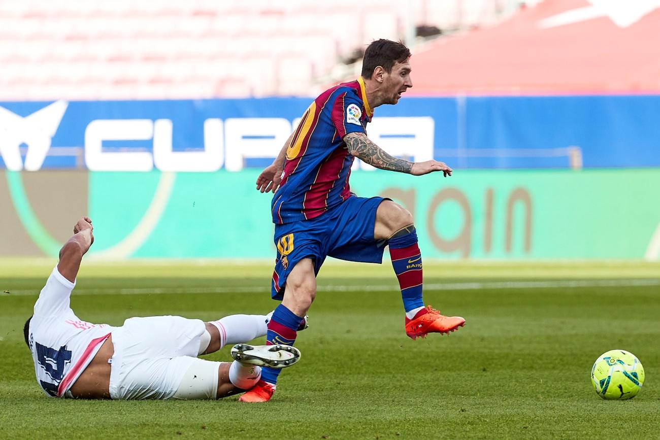 Lionel Messi durante un partido de LaLiga esta temporada (Foto: Europa Press).